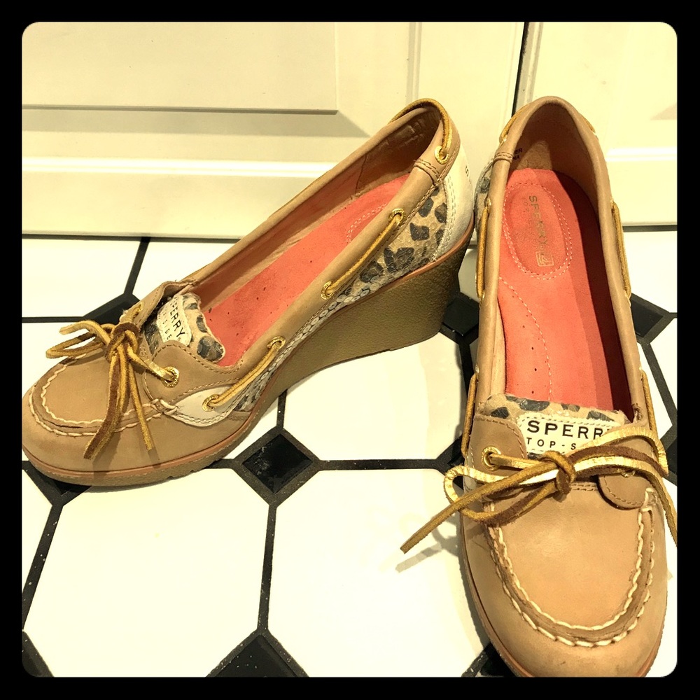 Sperry Top Sider Wedge Size 8
